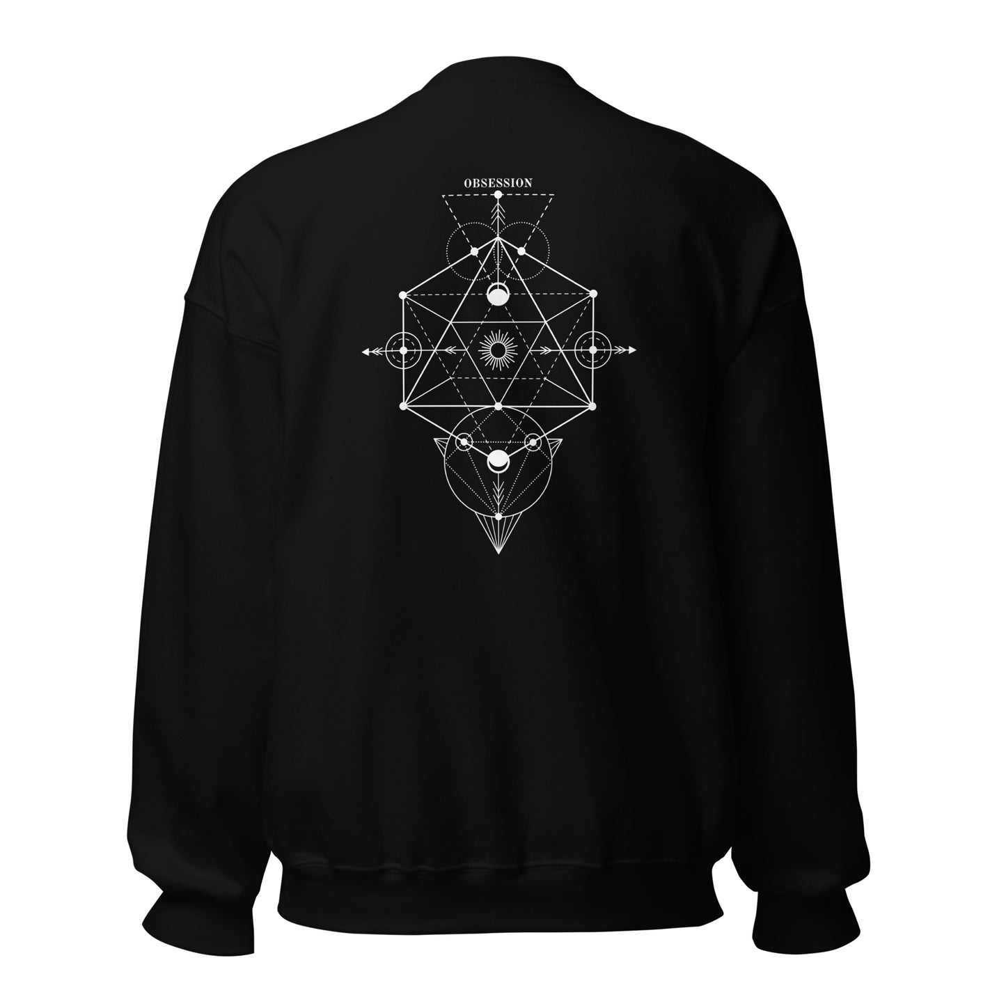 Techno Sweater Unisex - Obsession (Backprint)